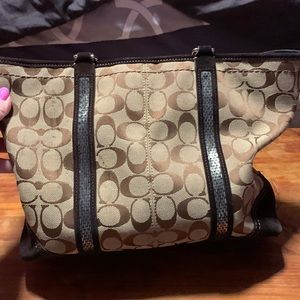 Coach signature canvas